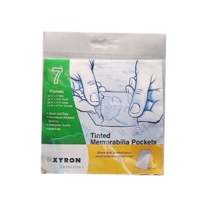 🎄10/$20.  Tinted Memorabilia Pockets